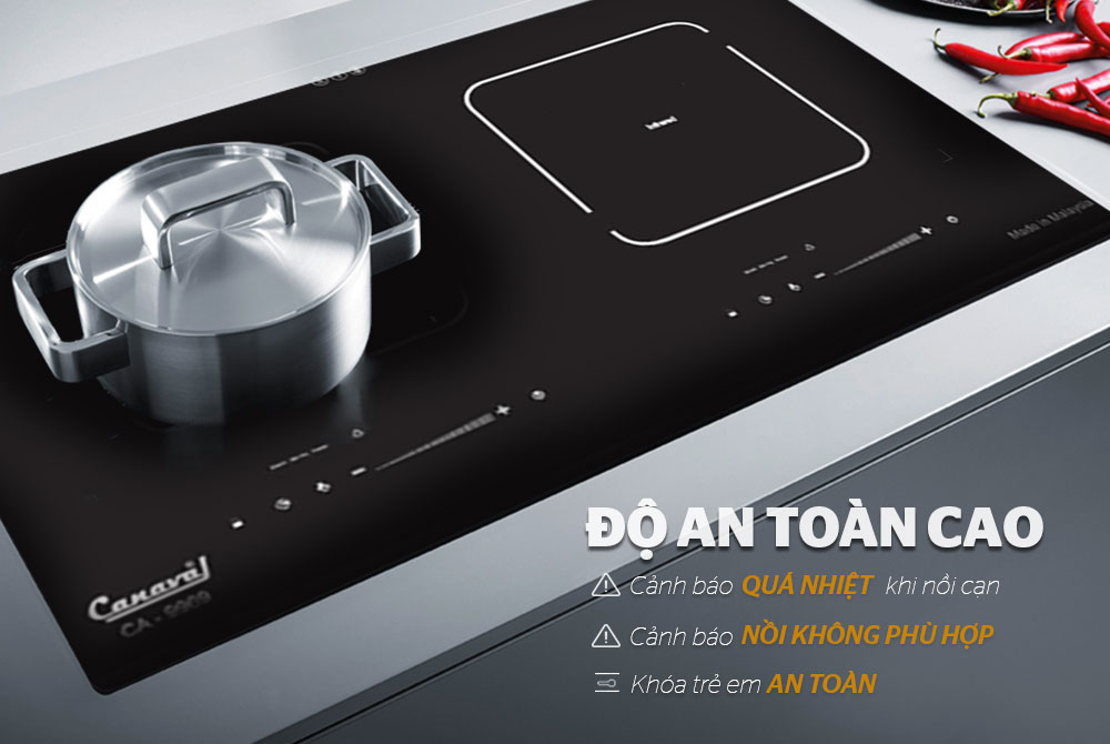 Bếp điện từ đôi Canaval CA9969 - Hàng nhập khẩu