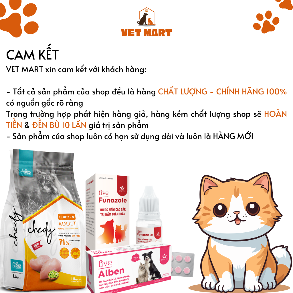 Five-EnCosin Hỗ Trợ Tiêu Hóa Giảm Tiêu Chảy Gà Đá, Chim Cảnh An Toàn, Hiệu Quả