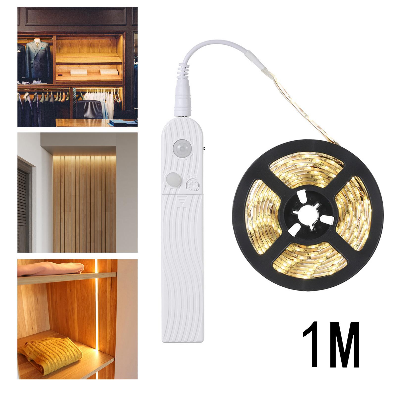 LED Under Cabinet Lighting  Sensor for Bedroom Indoor Decorative 1m