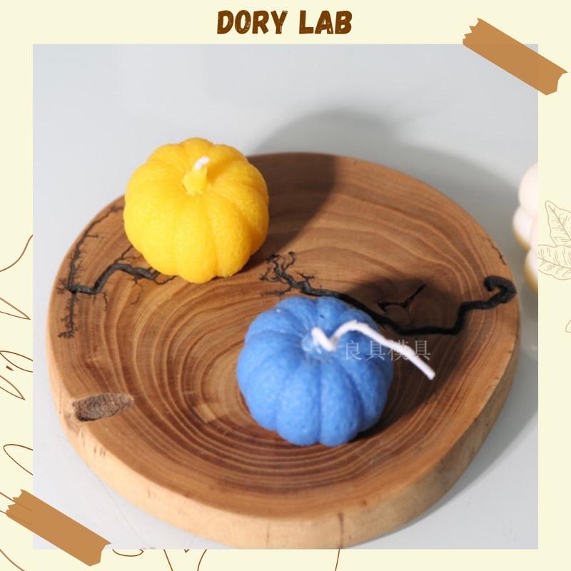 Nến Thơm Handmade Quả Bí Ngô Nhiều Màu Không Khói, Phụ Kiện Decor - Dory Lab