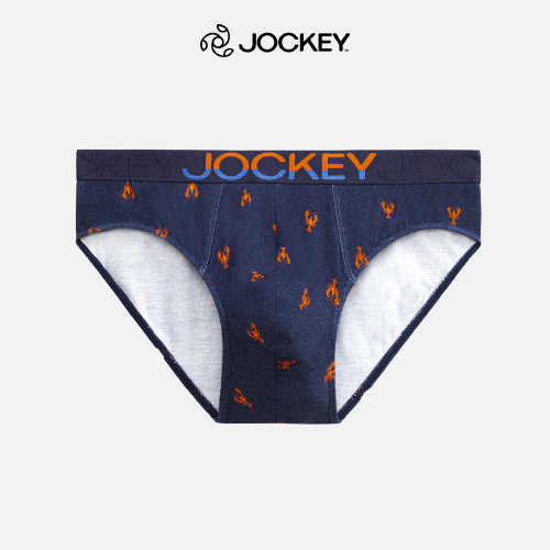 Quần Lót Bamboo Nam Jockey In Họa Tiết Độc Đáo Dáng Brief USA Originals - J1208