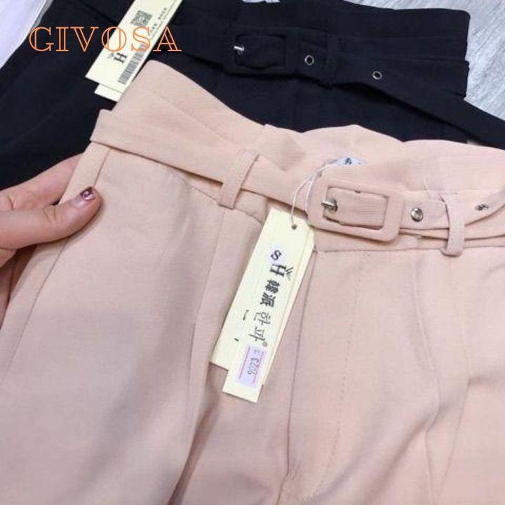 Quần tây công sở nữ baggy thời trang