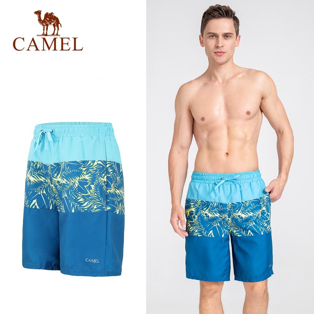 Quần bơi CAMEL phong cách thời trang đi biển năng động cho nam  - Z667, xanh da trời,M
