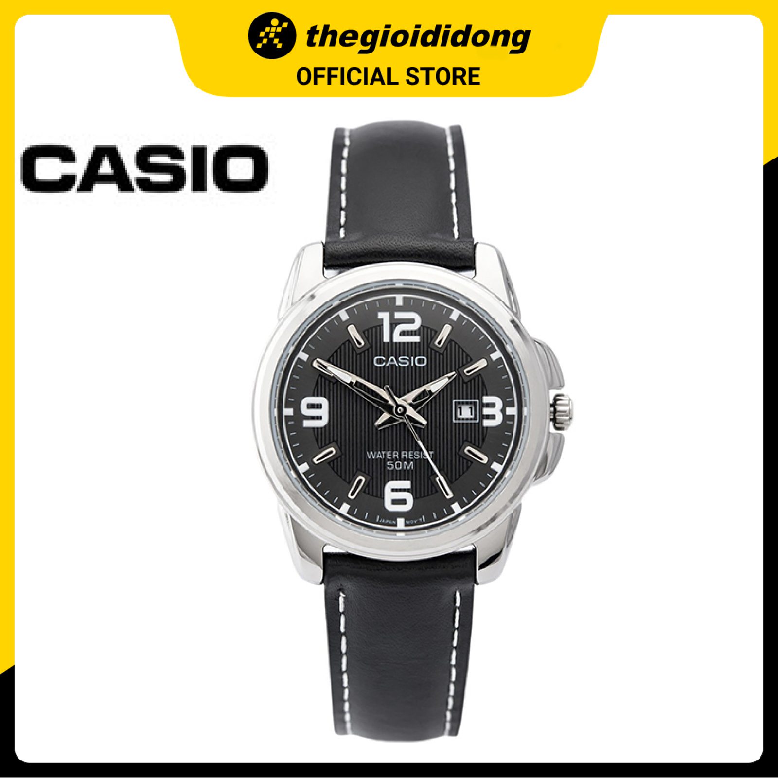 ĐỒNG HỒ NỮ CASIO LTP-1314L-8AVDF Dây da nâu - Mặt 3 kim Cá tính nổi bật