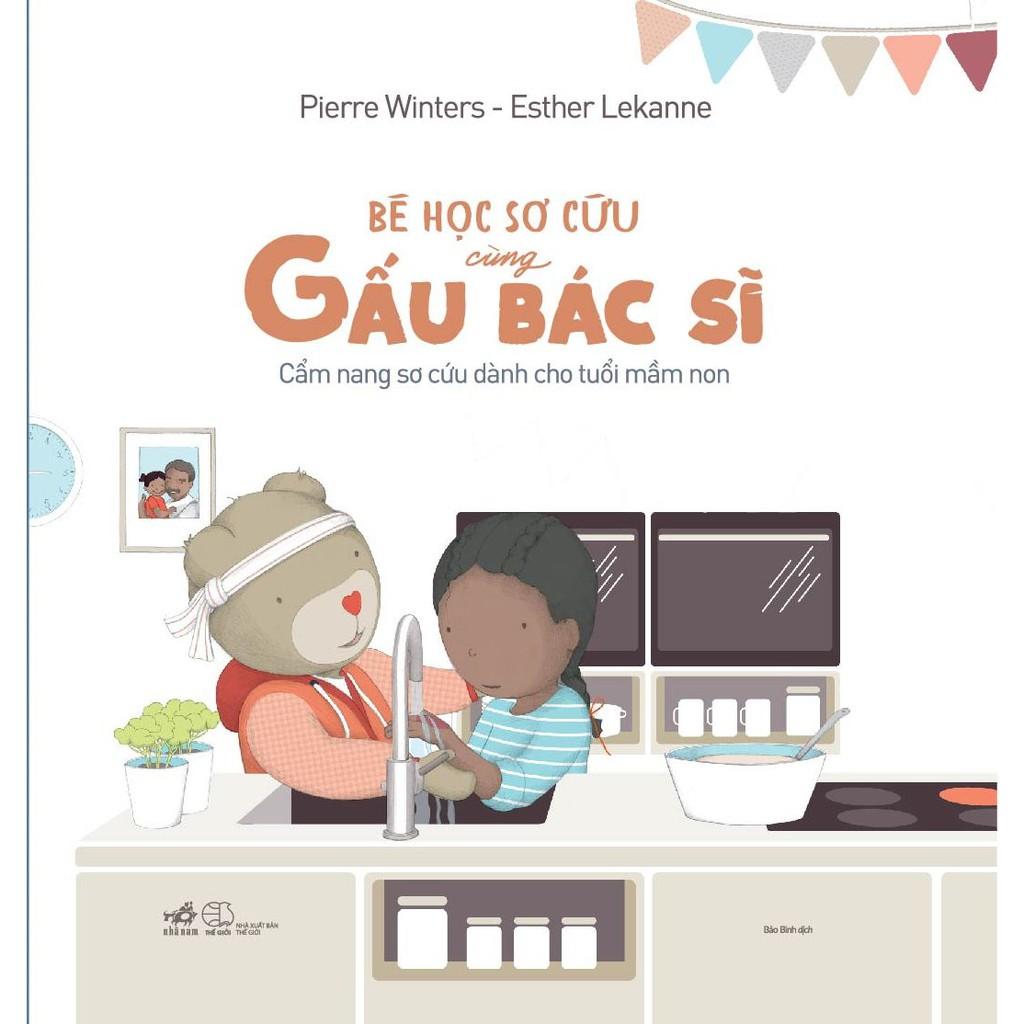 Sách - Bé học sơ cứu cùng Gấu Bác Sĩ