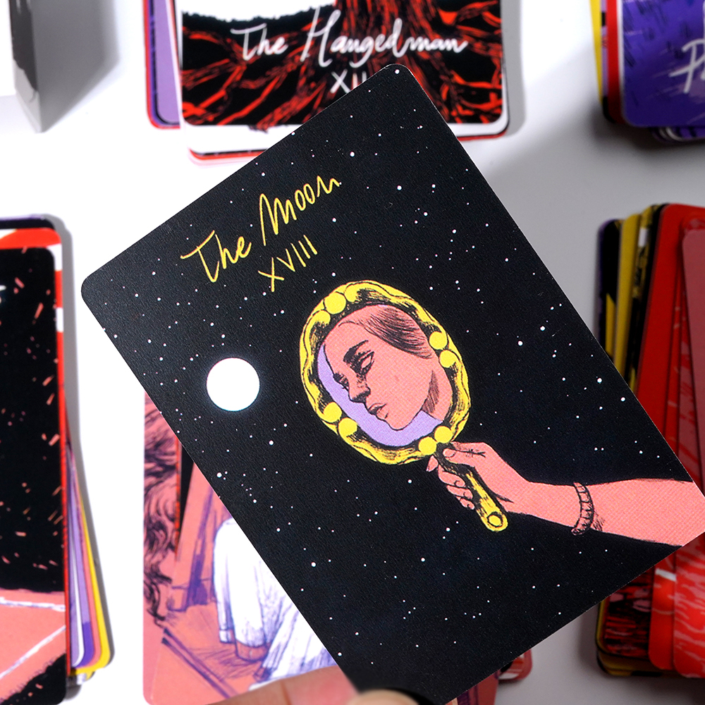 Bộ Bài Stunning Tarot 78 Lá Bài Tặng Đá Thanh Tẩy