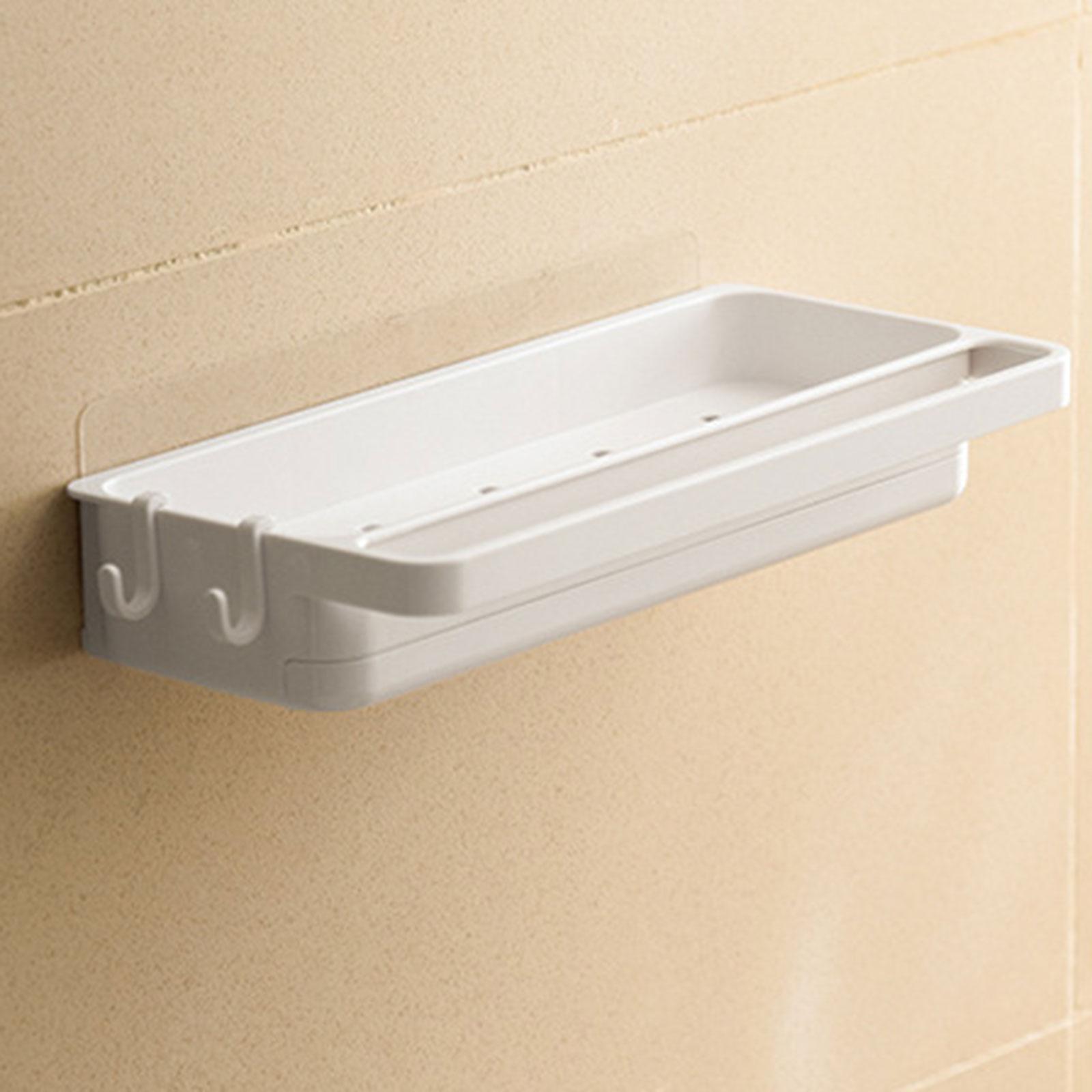 Kitchen Sponge Holder Multifunctional Shower Organizer Towel Rack for Brush