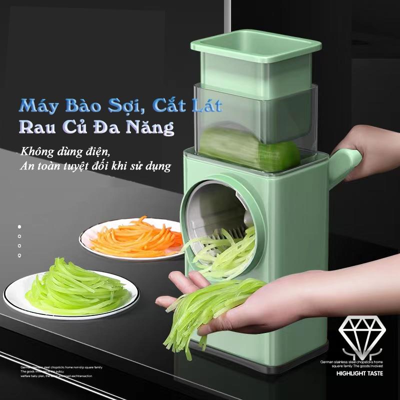 Dụng Cụ Thái, Bào, Nạo Rau Củ Quả Đa Năng VEGETABLE CUTTER Mới - Máy Nạo Sợi Chuyên Nghiệp