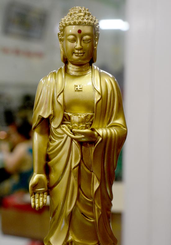 Bộ ba tượng Phật Tây Phương Tam Thánh cao 26cm-Nhiều mẫu