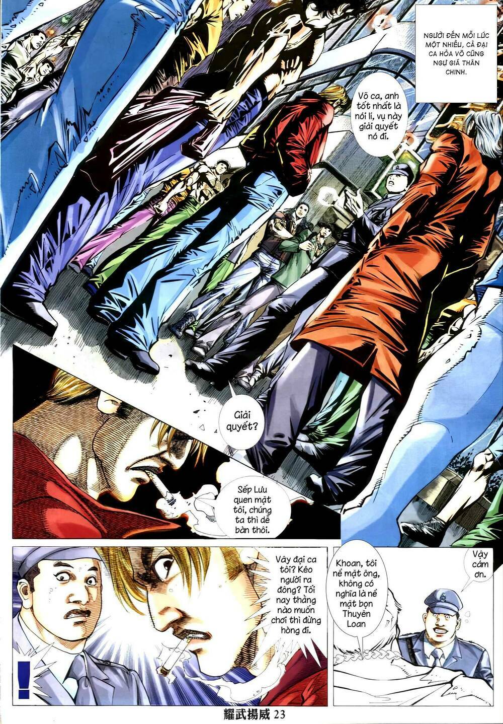 diệu võ dương oai chapter 327 21