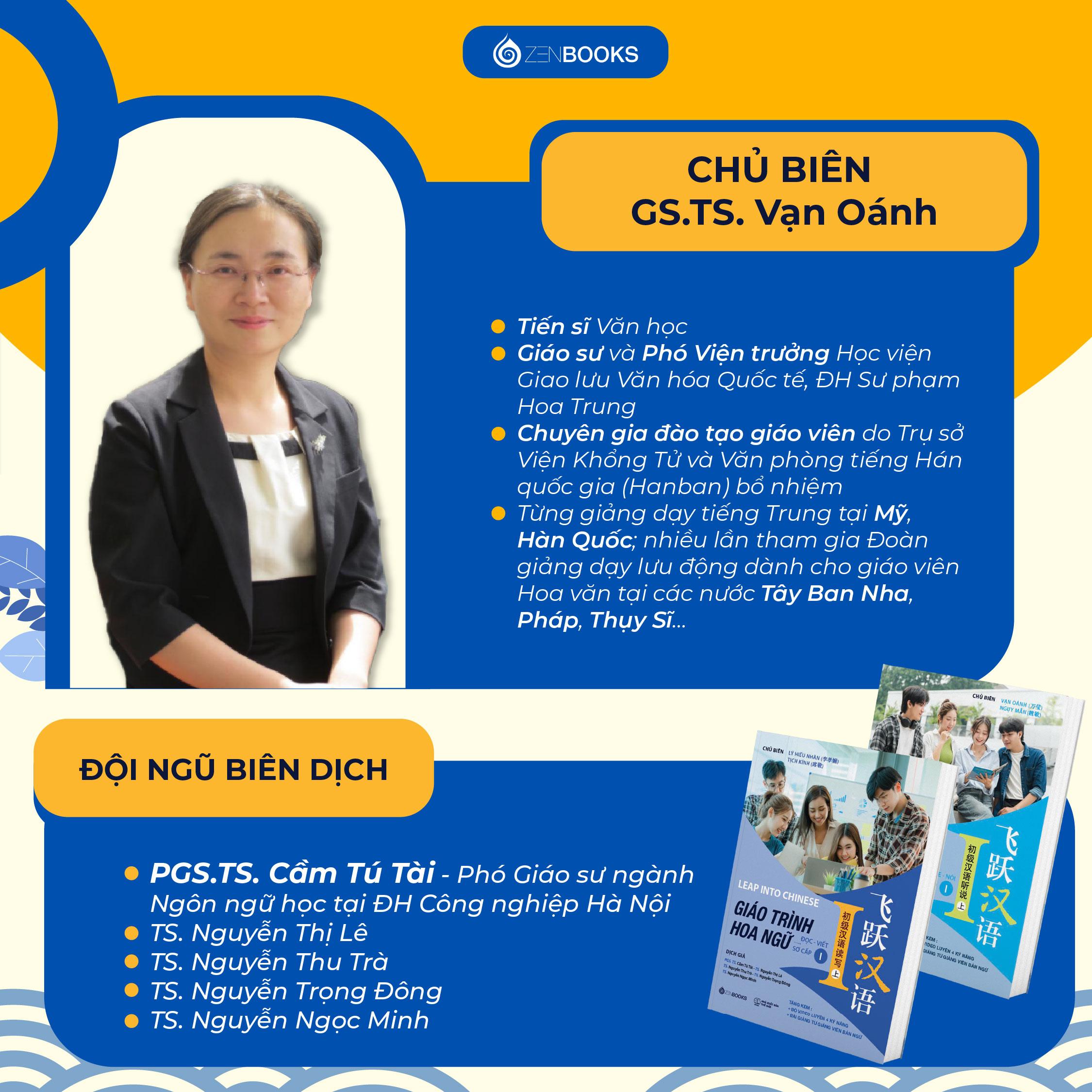 Sách - Giáo Trình Hoa Ngữ - Nghe-Nói - Sơ Cấp 1