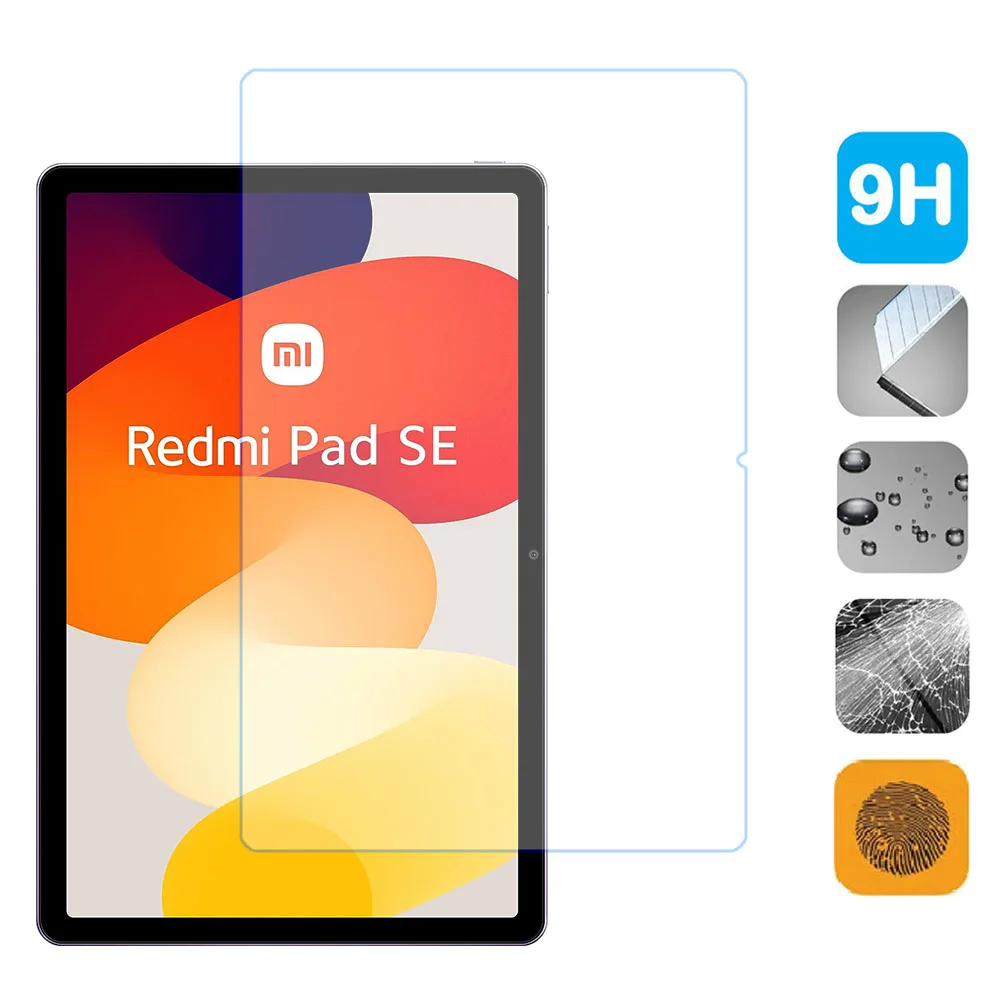 Kính cường lực cho Xiaomi Redmi Tab SE trong suốt Glass 9H chống trầy xướt, va đâp( hàng chính hãng)