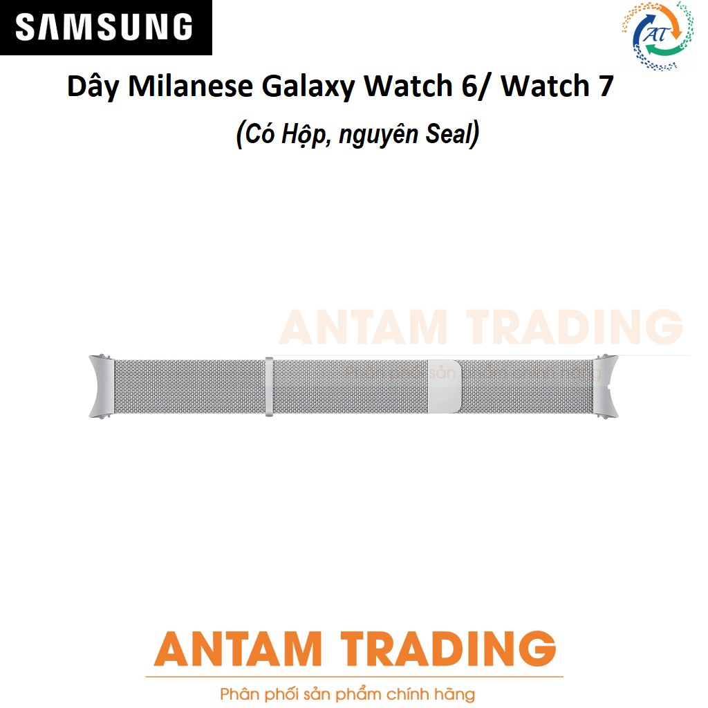 Dây lưới kim loại Samsung Galaxy Watch 6/ Watch 7 (GP-TYL315) - Hàng Chính Hãng