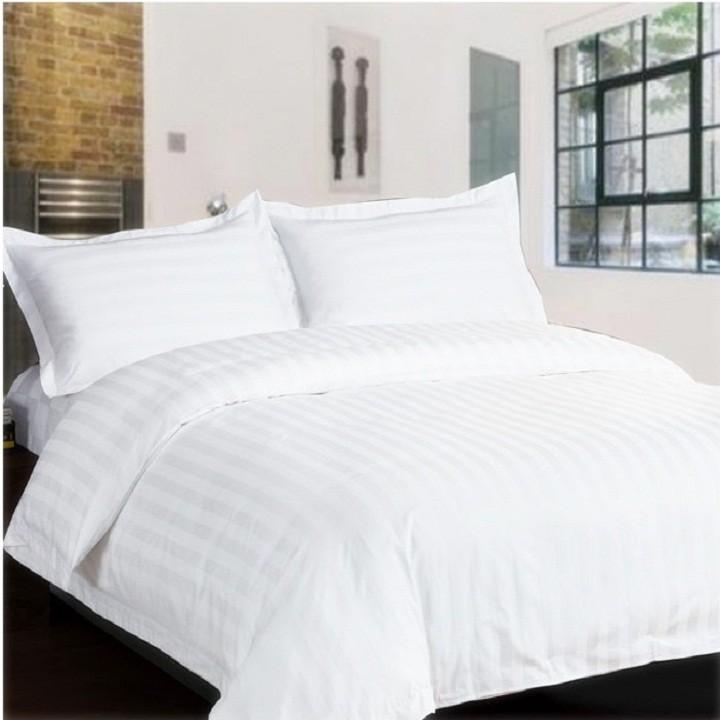 Set Bộ Ga Gối Mền 5 Món KHÁCH SẠN - 100% Cotton Cao Cấp : Đủ Size