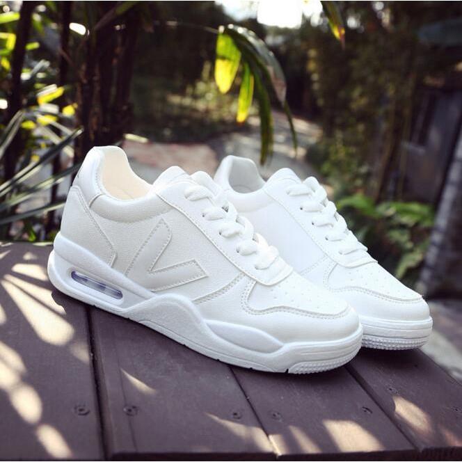 Giày sneaker thể thao phối dây cho nữ