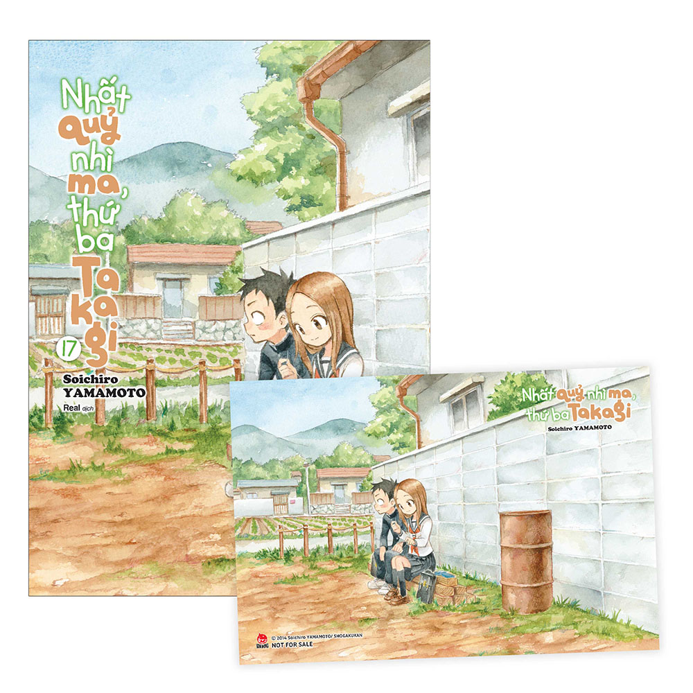 Nhất Quỷ Nhì Ma, Thứ Ba Takagi Tập 17 [Tặng Kèm Postcard]