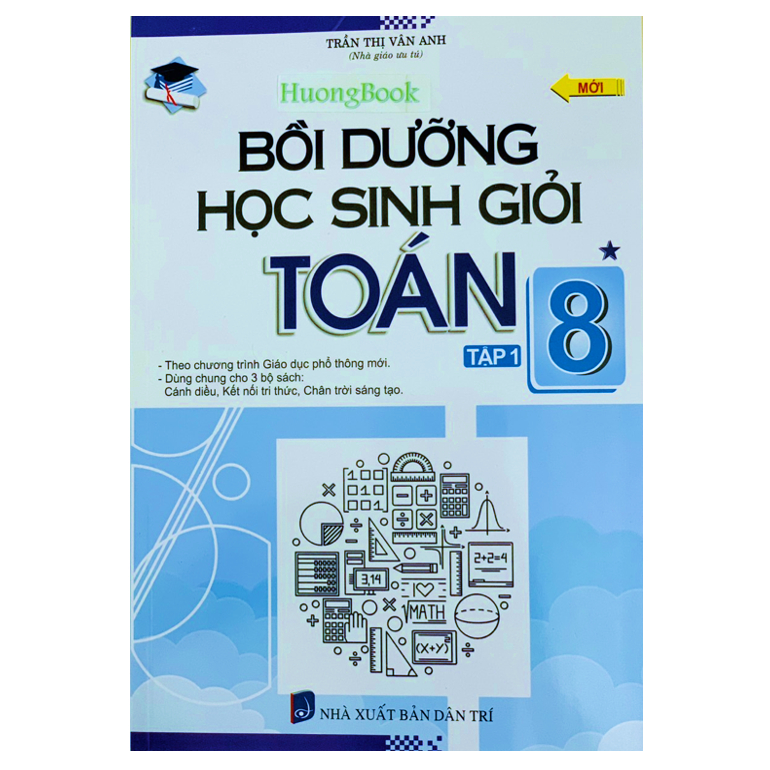 Sách - Combo Bồi dưỡng học sinh giỏi toán 8 - tập 1 + 2