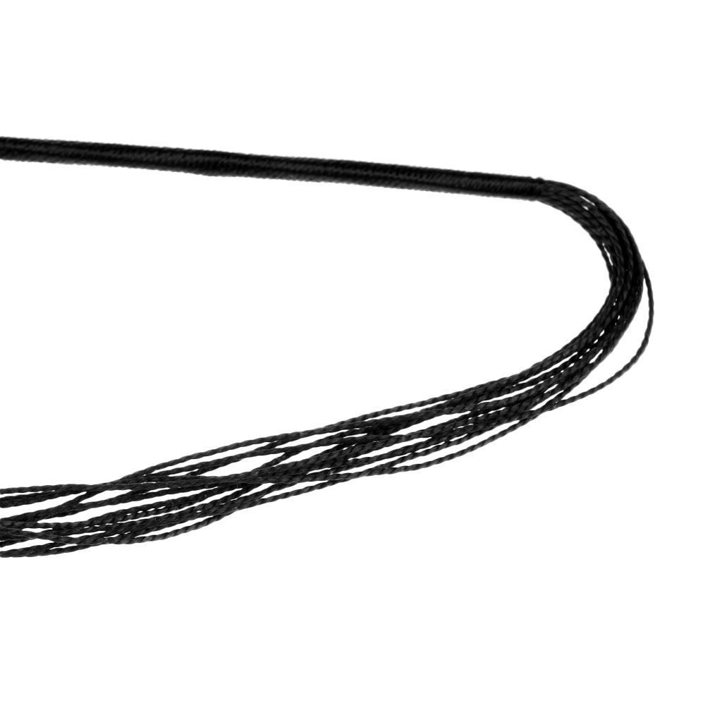 3-5pack Archery Accessories Black Bowstrings Bow Strings For Recurve Bow Longbow
