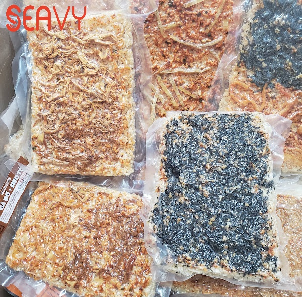 Đặc Sản Nha Trang- Cơm Cháy Chà Bông Mix 5 Vị Thơm Ngon Giòn Giòn, Seavy Gói 200 gram