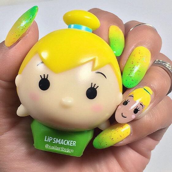 Lip Smacker - Son Disney Tsum Tsum Nàng Tiên Xanh Tiner Bell - Lip Smacker Disney Tsum Tsum Tinker Bell Lip Balm – Pixie Kiwi Pie