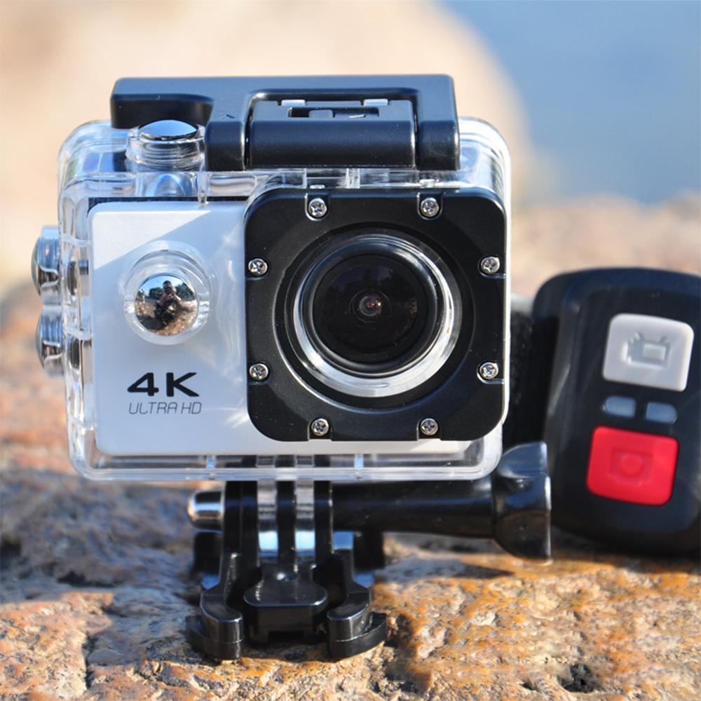 Waywalkers Action Camera Ultra HD 4K 30fps WiFi 2.0 inch 170d dưới nước Máy ảnh Mũ bảo hiểm không thấm nước