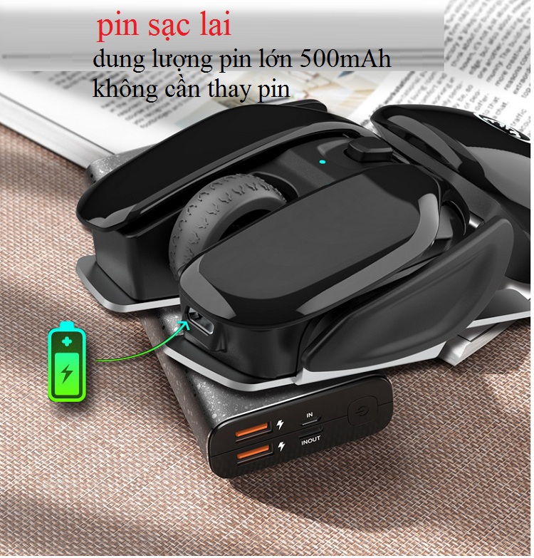 Chuột Không Dây Hình Con Tôm T.37