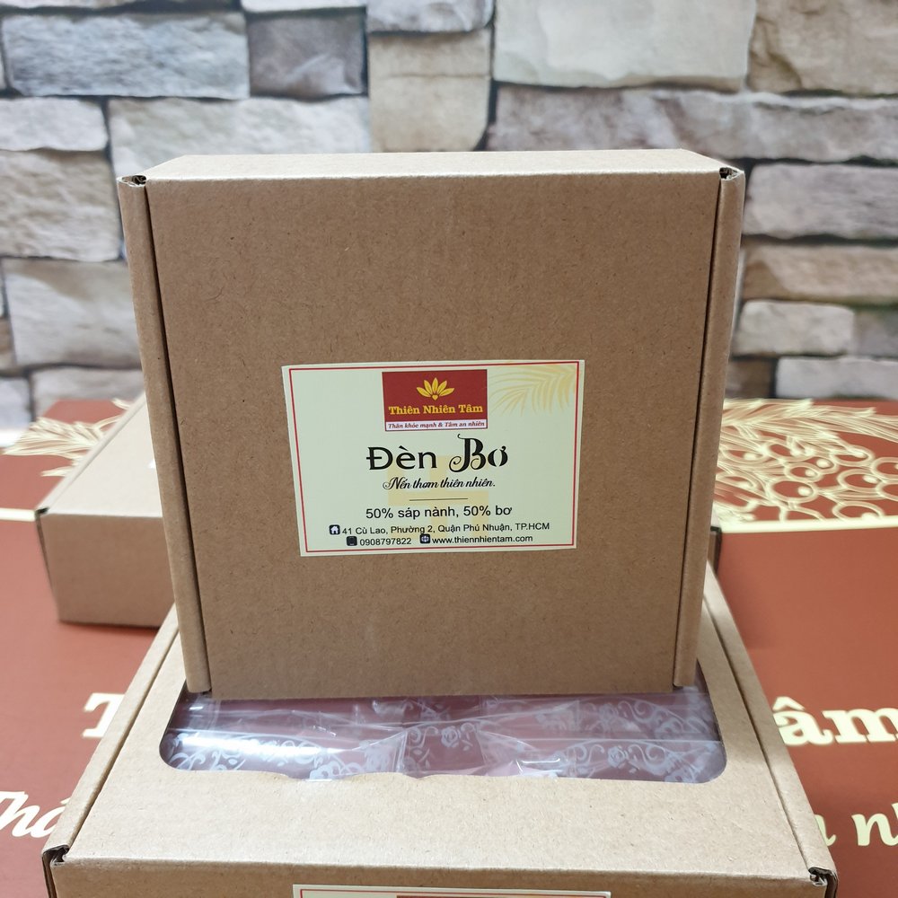 Nến bơ tinh khiết Thiên Nhiên Tâm