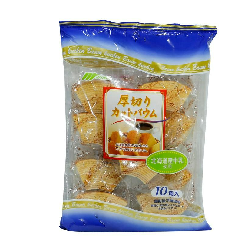 Hàng Nhập Khẩu Bánh Marukin Baumkuchen Cắt Lát - Nhật Bản