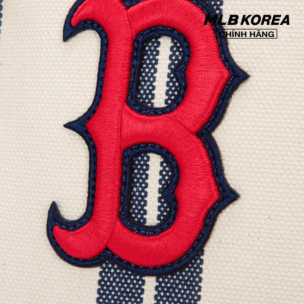MLB - Túi tote chữ nhật kẻ sọc thời trang 3AORL0323
