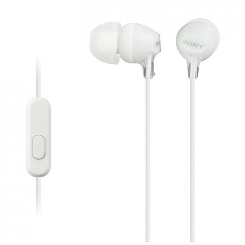 Tai nghe Sony In-ear MDR-EX15AP - White - - Hàng Chính Hãng