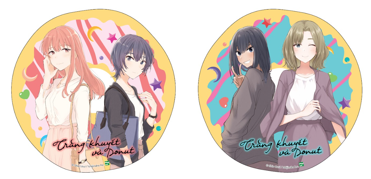 Sách - Boxset Manga - Trăng Khuyết Và Donut: Hộp 4 Tập - Bản Đặc Biệt - Tặng Kèm Bookmark 2 Mặt + Set 4 Camera Card + Card Holder