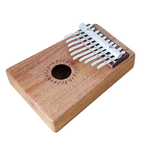 Đàn Kalimba 10 Phím Gỗ Mahogany Gecko K10M Kèm Hộp Đựng