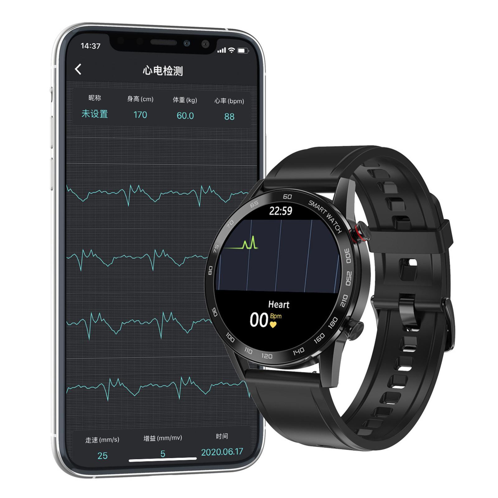 Watch Contactless Payments for iOS Android Black Silicone