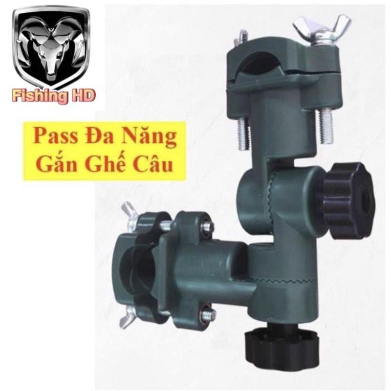 [ CHẤT LƯỢNG] Pass Đa Năng Gắn Ghế Câu Cá , Khay Đựng Mồi, Chống Cần Câu DCC4 đồ câu FISHING_HD