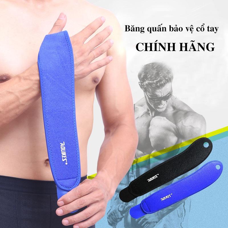 Quấn cổ tay bảo vệ hỗ trợ nẹp xương ống khớp cổ tay Aolikes pressure adjustable wrist support MG16