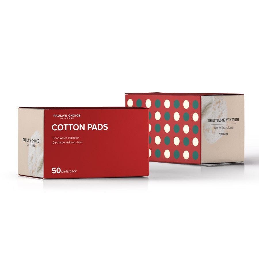 GIFT - Hộp Bông Tẩy Trang Paula's Choice Thiên Nhiên 50 miếng