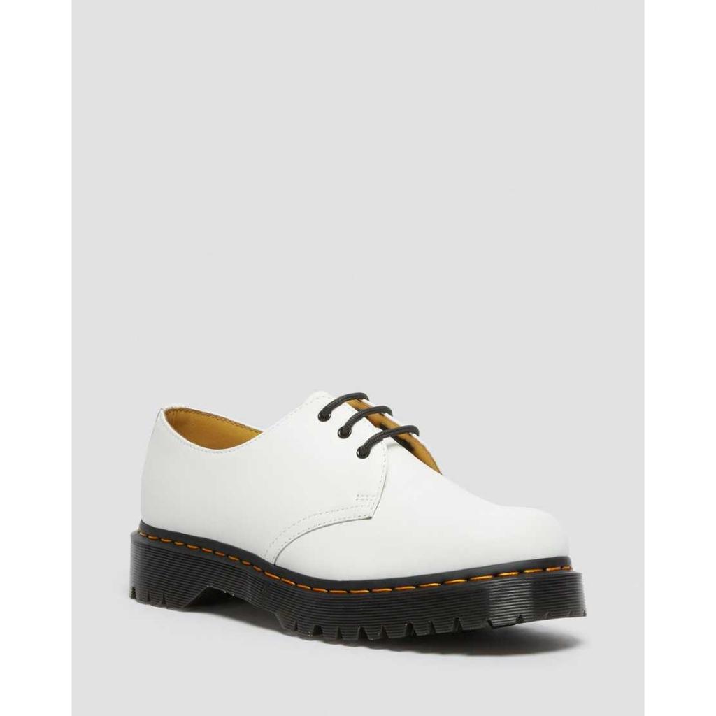 Giày Dr. Martens  Hoàng Phúc 1461 Bex Smooth Leather Oxford Shoes Màu Trắng Cao Cấp