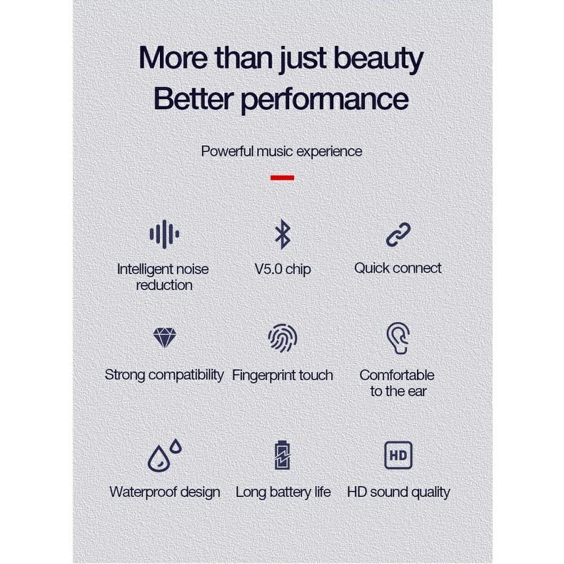 Tai nghe bluetooth 5.0 không dây LENOVO ht38 âm thanh nổi giảm ồn không thấm nước với micro thời lượng pin siêu dài-Hàng chính hãng