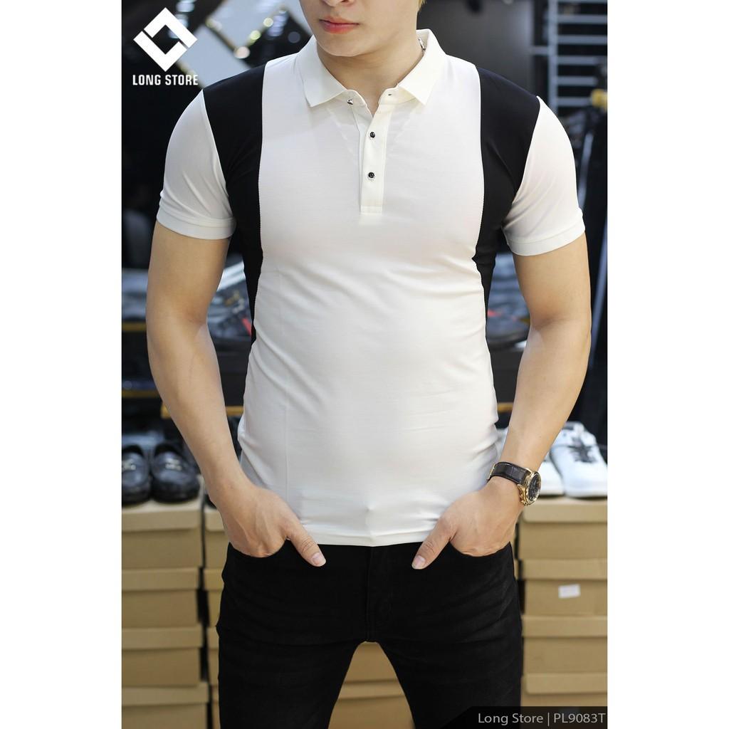 Áo thun nam có cổ áo polo nam chất co giãn thoáng mát mềm mịn PL350