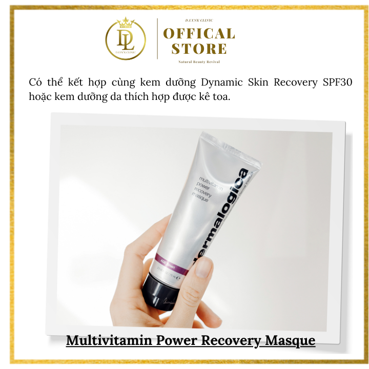 Mặt nạ phục hồi da chống lão hóa Dermalogica Multivitamin Power Recovery Masque 75ml