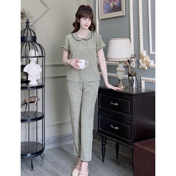 Đồ bộ mặc nhà cao cấp chất lụa hàn