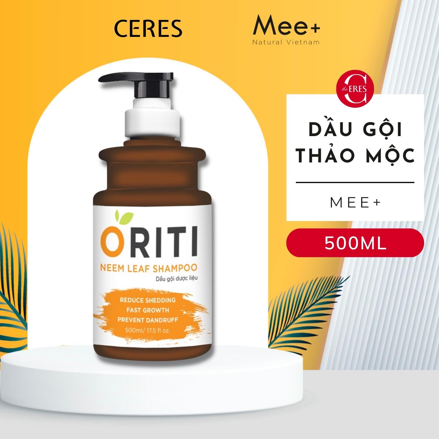 Dầu Gội Đầu Oriti Kích Mọc Tóc Nhanh Dưỡng Tóc Ngăn Rụng Thảo Mộc Mee Natural 500ml