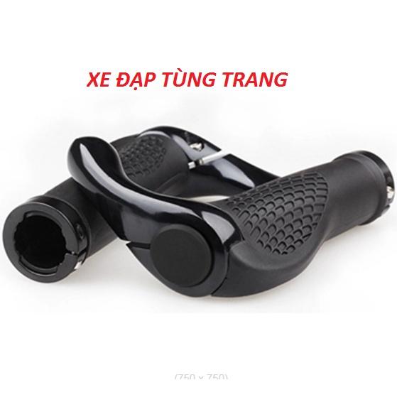 Tay nắm cao su có sừng xe đạp trẻ em, xe đạp thể thao