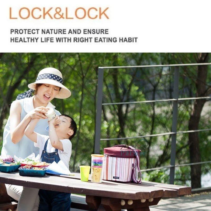 Bộ 5 ly có quai và bình nước Rainbow Lock&Lock 5P - HPP514S5