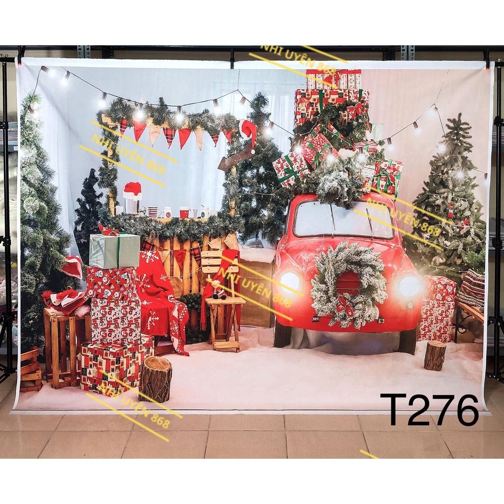 Thảm vải chụp ảnh / Thảm vải treo tường / Tranh vải decor chủ đề giáng sinh/ Noel