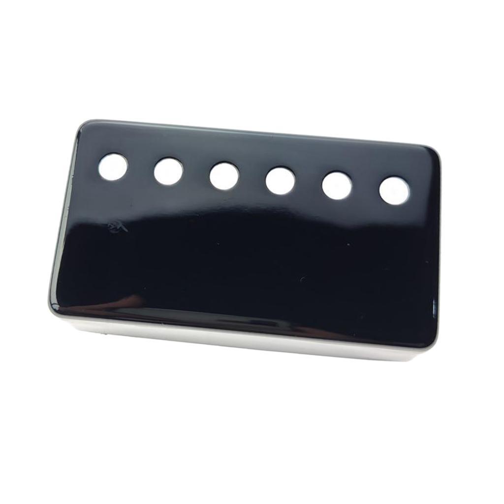 Metal Copper Humbucker Electric Guitar Bridge Pickup Cover Covers Black