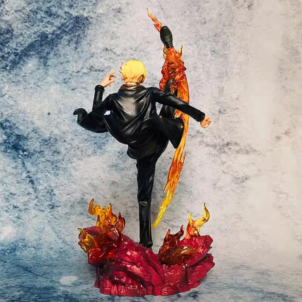Mô Hình Sanji Đá Lửa 35Cm Cực Chiến Mô hình One Piece Cao Cấp, Figure Mô Hình Anmie One Piece Luffy Vua Hải Tặc