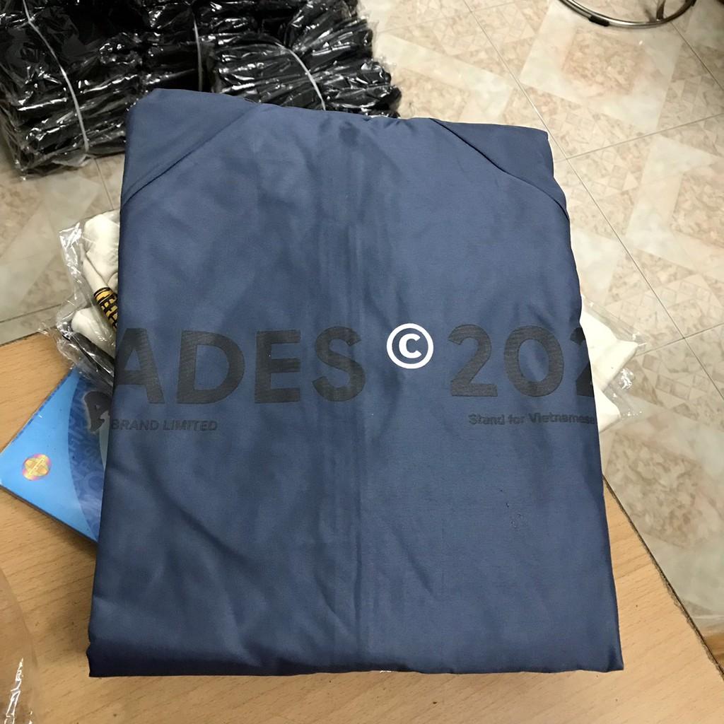 Áo khoác dù nam màu xanh navy - mẫu 2021 áo gió nam form rộng unisex