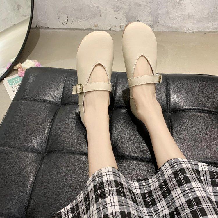 Giày búp bê mũi tròn phong cách đáng yêu cho nữ