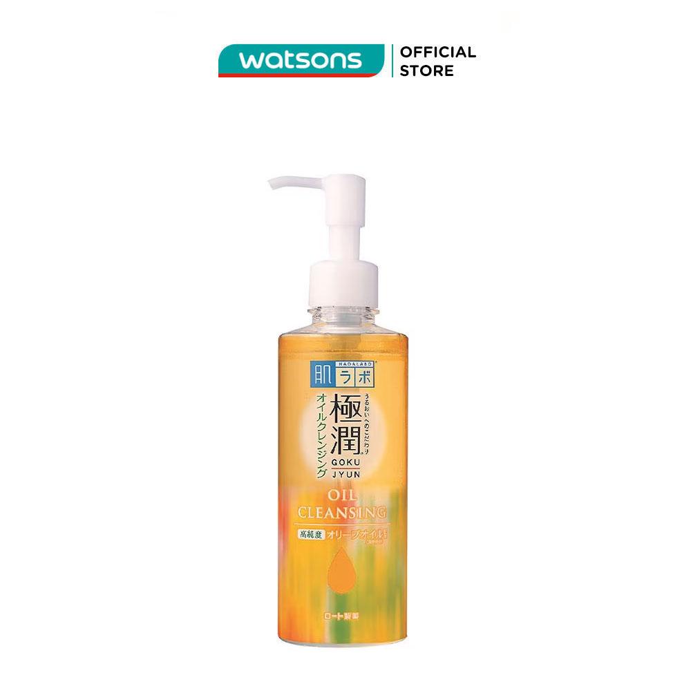 Dầu Tẩy Trang Rửa Mặt Hada Labo Gokujyun Cleansing Oil 200ml